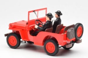 Jeep Willys Tintin 2 Kuju UT Models 1:18 180150000 Metall - pilt 5/6