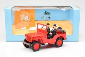 Jeep Willys Tintin 2 Kuju UT Models 1:18 180150000 Metall - pilt 6/6