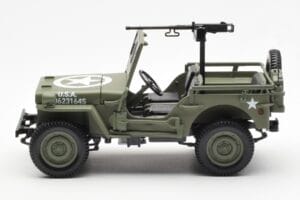 Jeep Willys MB US Army D-Day 1944 Norev 1:18 189016 Metall - pilt 4/10