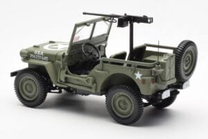 Jeep Willys MB US Army D-Day 1944 Norev 1:18 189016 Metall - pilt 9/10