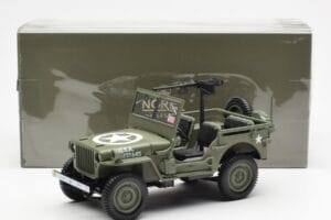 Jeep Willys MB US Army D-Day 1944 Norev 1:18 189016 Metall - pilt 10/10