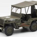 Jeep Willys Tentkatusega UT Models 1:18