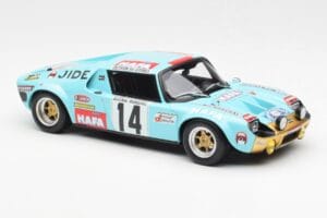 Jide 1600S Gr.4 #14 J. Ragnotti / Jaubert Criterium des Cevennes 1972 Otto 1:18 OT287 Vaik - pilt 4/6