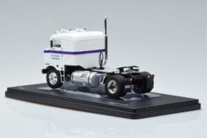 Kenworth Bullnose Ross Mackie Transport Valge IXO 1:43 TR063 Metall - pilt 5/6