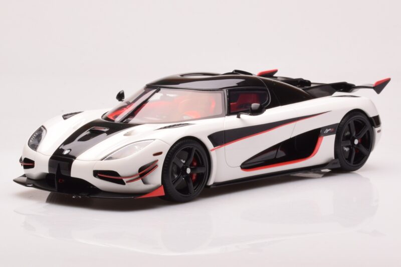 Koenigsegg Agera RS Arctic Valge GT Spirit 1:18