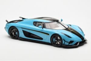 Koenigsegg Regera Baby Sinine GT Spirit 1:18 GT881 Vaik - pilt 4/6