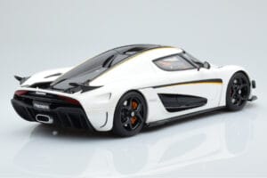 Koenigsegg Regera Valge GT Spirit 1:18 GT391 Vaik - pilt 2/5