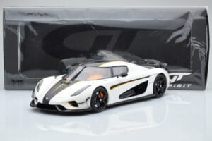 Koenigsegg Regera Valge GT Spirit 1:18 GT391 Vaik - pilt 5/5