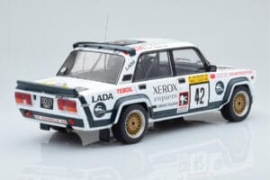 Lada 2105 VFTS #42 S. Brundza Rally 1000 Lakes 1984 IXO 1:18 18RMC146 Metall - pilt 2/6