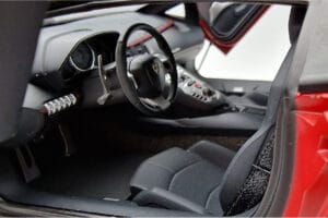 Lamborghini Aventador LP700-4 Andromeda Punane AUTOart 1:18 74669 Metall - pilt 8/10