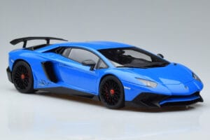 Lamborghini Aventador LP750-4 SV Sinine AUTOart 1:18 74559 Komposiit - pilt 5/8