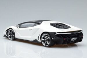 Lamborghini Centenario Pärlvalge GT Spirit 1:18 GTS18503W Vaik - pilt 5/6