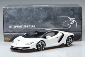 Lamborghini Centenario Pärlvalge GT Spirit 1:18 GTS18503W Vaik - pilt 6/6
