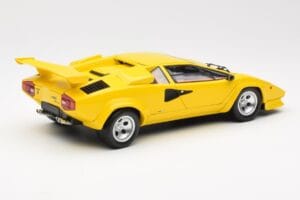 Lamborghini Countach LP 5000 Quattrovalvole Kollane Kyosho 1:18 08320Y Metall - pilt 3/8