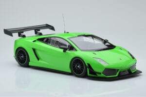 Lamborghini Gallardo LP600+ GT3 Roheline Minichamps 1:18 151111101 Metall - pilt 4/6