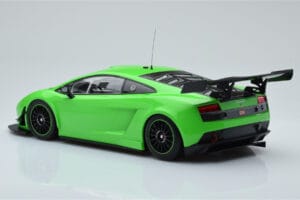 Lamborghini Gallardo LP600+ GT3 Roheline Minichamps 1:18 151111101 Metall - pilt 5/6