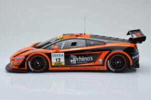 Lamborghini Gallardo LP600+ GT3 Rhinos Leipert Motorsport #12 A. Petrishin / D. Leiper ADAC GT Masters 2011 Minichamps 1:18 1 - pilt 3/6