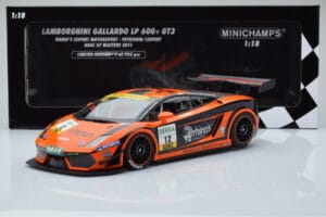 Lamborghini Gallardo LP600+ GT3 Rhinos Leipert Motorsport #12 A. Petrishin / D. Leiper ADAC GT Masters 2011 Minichamps 1:18 1 - pilt 6/6