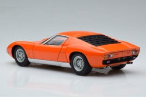 Lamborghini Miura SV Oranž AUTOart 1:18 74542 Metall - pilt 7/8