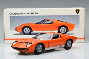Lamborghini Miura SV Oranž AUTOart 1:18 74542 Metall - pilt 8/8