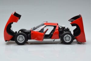 Lamborghini Miura SV Punane AUTOart 1:18 74543 Metall - pilt 4/8