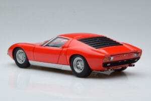 Lamborghini Miura SV Punane AUTOart 1:18 74543 Metall - pilt 7/8