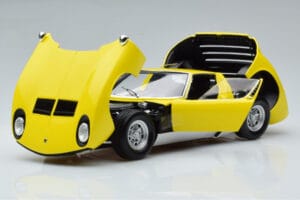Lamborghini Miura SV Kollane Kyosho 1:18 08317Y Metall - pilt 2/11
