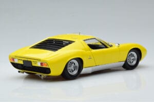 Lamborghini Miura SV Kollane Kyosho 1:18 08317Y Metall - pilt 3/11