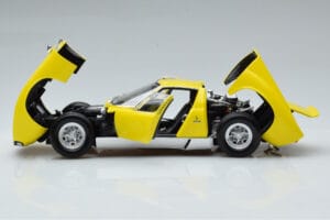 Lamborghini Miura SV Kollane Kyosho 1:18 08317Y Metall - pilt 4/11