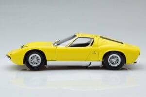 Lamborghini Miura SV Kollane Kyosho 1:18 08317Y Metall - pilt 5/11