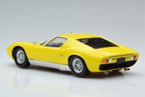Lamborghini Miura SV Kollane Kyosho 1:18 08317Y Metall - pilt 7/11