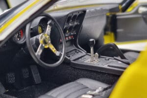 Lamborghini Miura SV Kollane Kyosho 1:18 08317Y Metall - pilt 8/11