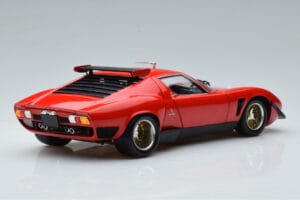Lamborghini Miura SVR Punane Kyosho 1:18 08319RBK Metall - pilt 3/9
