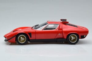 Lamborghini Miura SVR Punane Kyosho 1:18 08319RBK Metall - pilt 5/9