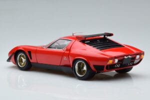Lamborghini Miura SVR Punane Kyosho 1:18 08319RBK Metall - pilt 7/9