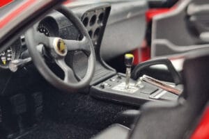 Lamborghini Miura SVR Punane Kyosho 1:18 08319RBK Metall - pilt 8/9