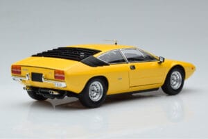 Lamborghini Urraco Kollane Kyosho 1:18 08446GY Metall - pilt 3/10