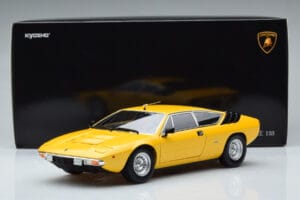 Lamborghini Urraco Kollane Kyosho 1:18 08446GY Metall - pilt 10/10