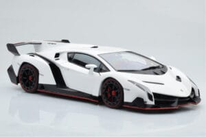 Lamborghini Veneno Valge AUTOart 1:18 74507 Metall - pilt 6/8