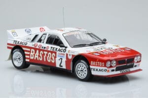 Lancia 037 Bastos #2 P. Snijers / D. Colebunders Rally Ypres 1985 IXO 1:18 18RMC136 Metall - pilt 4/6
