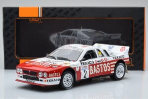 Lancia 037 Bastos #2 P. Snijers / D. Colebunders Rally Ypres 1985 IXO 1:18 18RMC136 Metall - pilt 6/6