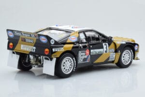 Lancia 037 ESSO #3 F. Tabaton Rally Targa Florio 1985 Kyosho 1:18 08306H Metall - pilt 4/8