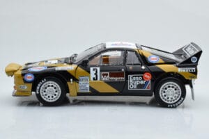 Lancia 037 ESSO #3 F. Tabaton Rally Targa Florio 1985 Kyosho 1:18 08306H Metall - pilt 5/8