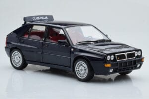 Lancia Delta HF Integrale Club Italia Sinine Kyosho 1:18 08343SC Metall - pilt 6/8