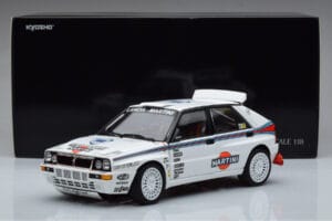 Lancia Delta HF Integrale Evoluzione Test Car Kyosho 1:18 08348G Metall - pilt 9/9