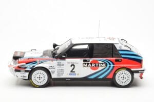 Lancia Delta Integrale 16V #2 M. Biasion / T. Siviero Rally Safari 1990 IXO 1:18 18RMC139A Metall - pilt 3/6