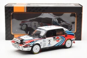 Lancia Delta Integrale 16V #2 M. Biasion / T. Siviero Rally Safari 1990 IXO 1:18 18RMC139A Metall - pilt 6/6