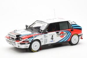 Lancia Delta Integrale 16V #4 A. Fiorio Rally Safari 1990 IXO 1:18