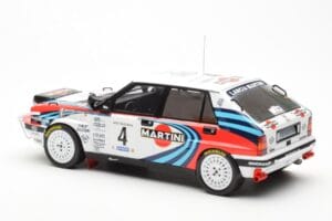 Lancia Delta Integrale 16V #4 A. Fiorio Rally Safari 1990 IXO 1:18 18RMC139B Metall - pilt 5/6