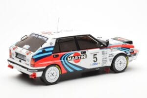 Lancia Delta Integrale 16V #5 J. Kankkunen / J. Piironen Rally Safari 1990 IXO 1:18 18RMC139C Metall - pilt 2/6